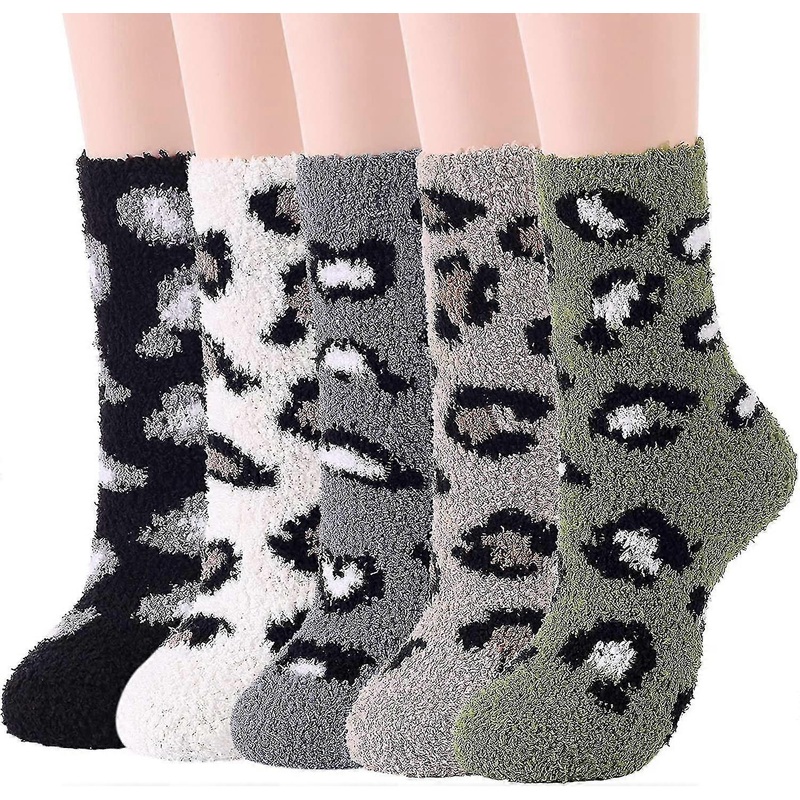 Womens Socks Warm Slipper Socks Winter Fluffy Socks Cozy Socks Athletic Fleece | Fruugo SG