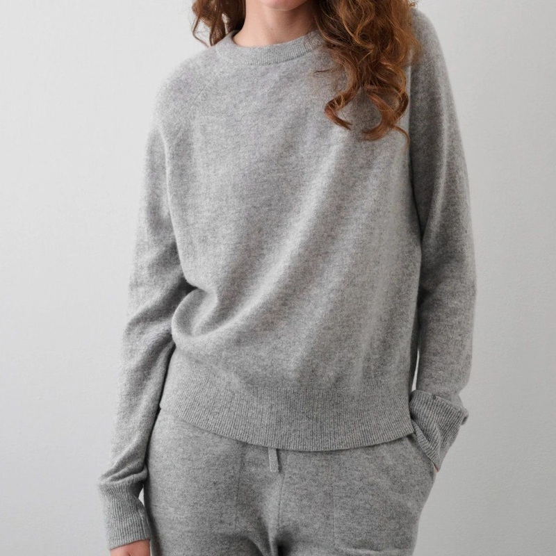 Autumn Spring Womens Raglan Sleeve Classic Pullover Cashmere Jumper Sweater – Sweater and Cashmere price