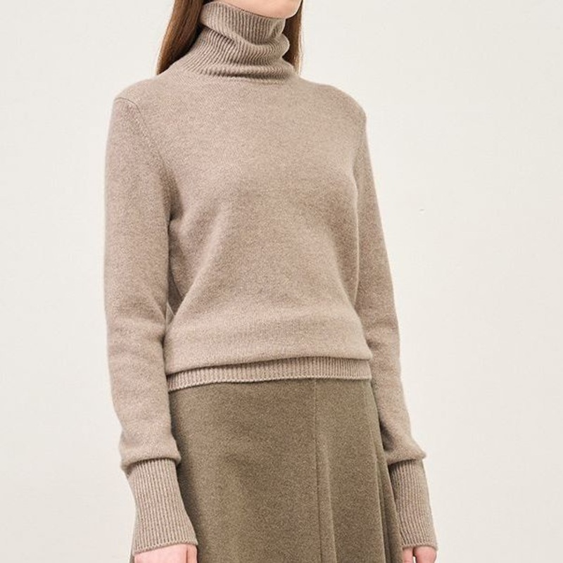 Classic Fashion Turtleneck Womens Pullover Cashmere Sweater – Sweater and Cashmere price