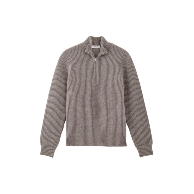 Classic Wool Half-Zip Men Sweater – Half-Zip Men Sweater and Wool Half-Zip Sweater Men price