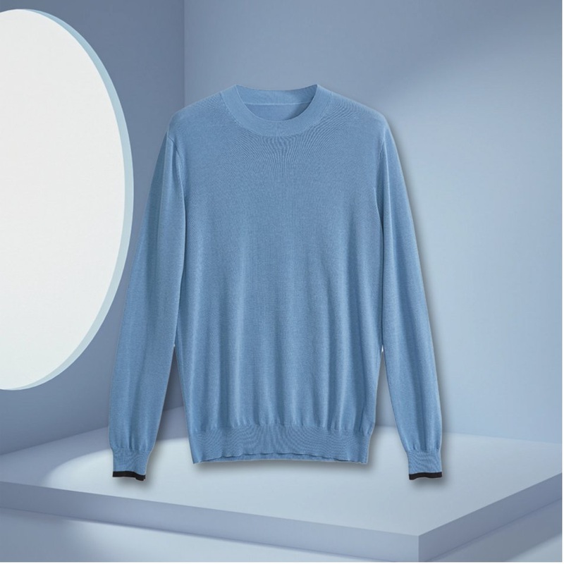 Custom Logo OEM & ODM Mens Sweaters Knit Pure Cashmere Pullover Soft Light Sweater – Clothing and Sweater price