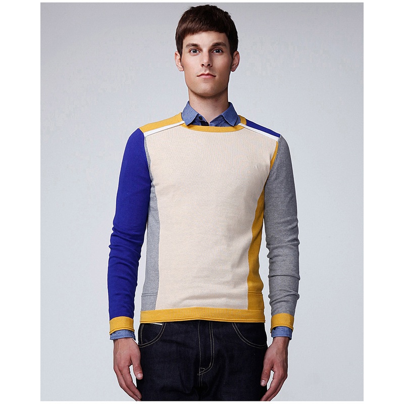 Manufactory Cotton Pullover Knit Men Knitwear – Sweater and Garment price
