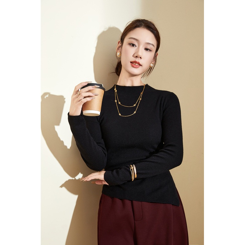 Womens Luxurious 100% Merino Wool Lightweight Sweater for Autumn – Wool Sweater and Womens Sweater price