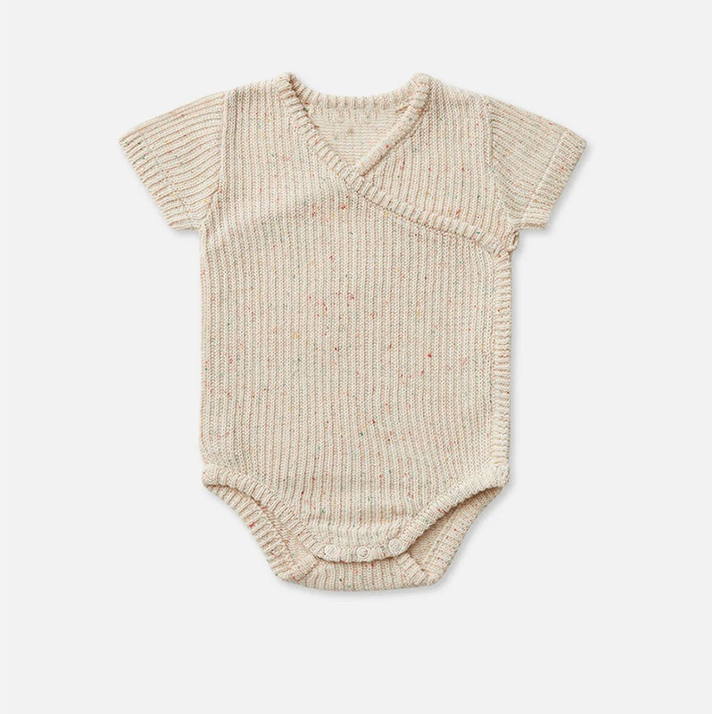 Custom Cute Cotton Cashmere Ribbed Baby Girl Romper Knitted Newborn Baby Clothes Short Sleeve Jumpsuit – Buy Baby Girl Romper and Baby Ribbed Cotton Romper price