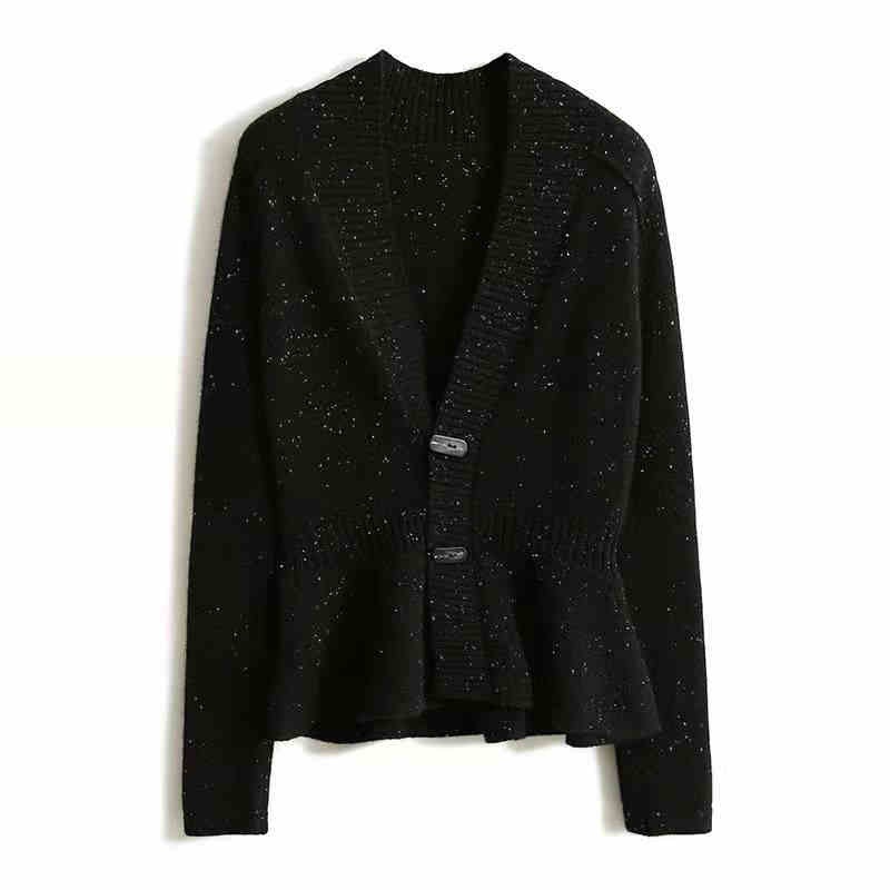 Custom Long Sleeves Knitted Cardigan Casual Large Size Loose Tops Outer Womens Sweater Coat – Lady Cardigan and Women Cardigan price