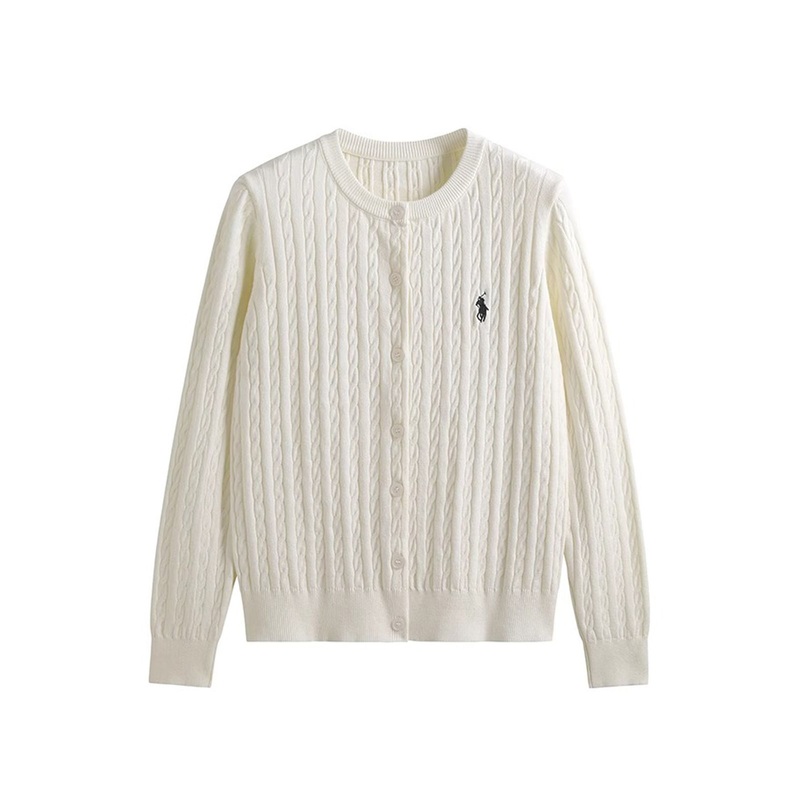 Embroidery Logo Sweater Twists Sweater Women Cardigan Sweater – Cardigan Sweater and Twist Sweater price
