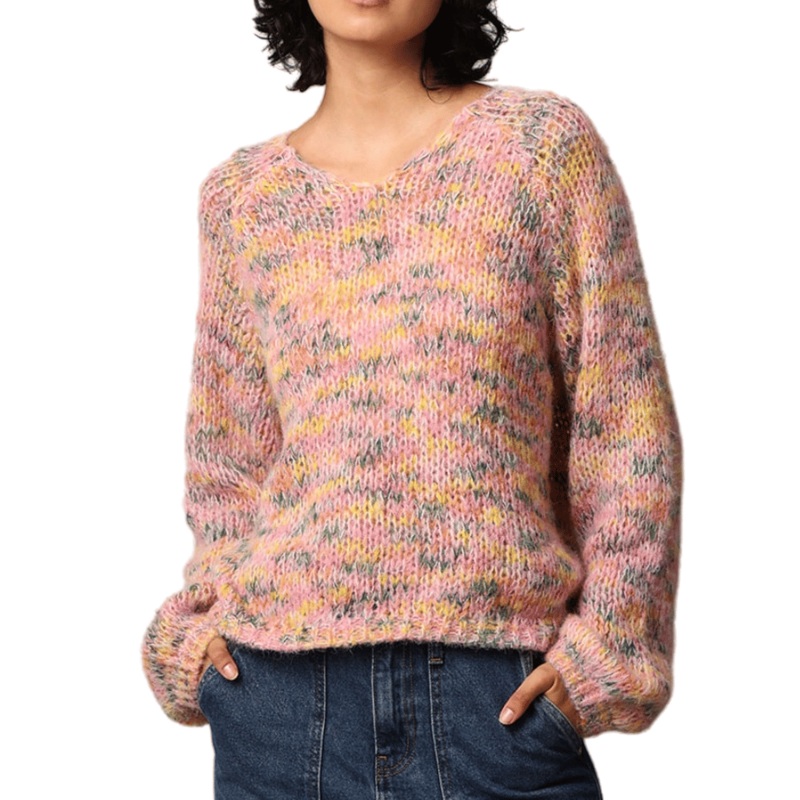 Fashionable Multi-Color Womens Oversize Pullover Sweater for Casual Wear – Multi-Color Knitwear and Oversize Women Sweater price