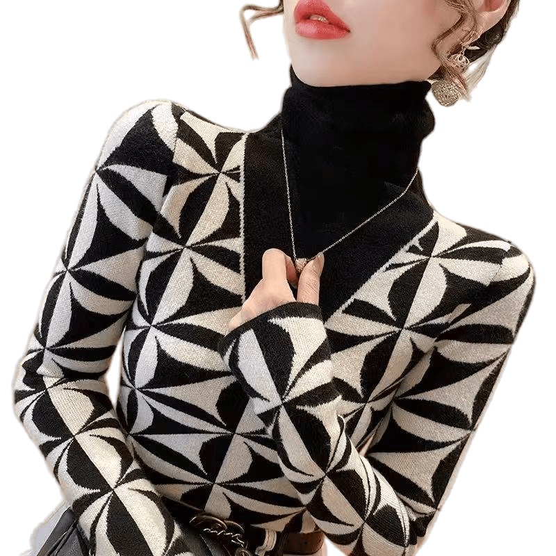 Ladies Long Pullover Sweater Women Fashion Long Sweater – Women Sweater and Turtleneck Women Sweater price