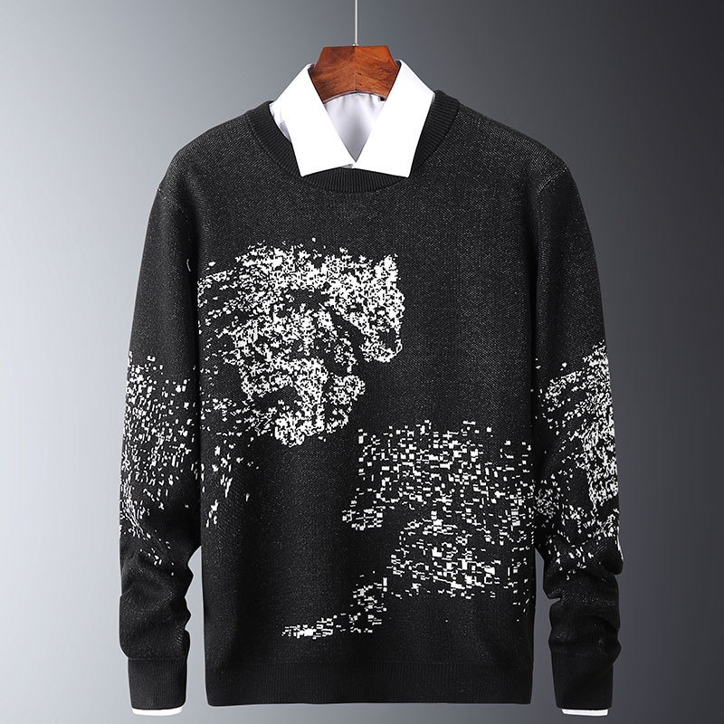 Nnr Mens Plus Size Long Sleeve Round Neck Cotton Pure Colours Sweater – Men Sweater and Sweater price