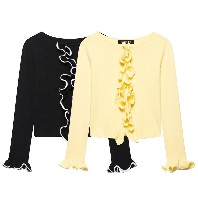 Women Patchwork Color Long Sleeve Tied Knit Cardigan Sweater – Cardigan Sweater and Knit Cardigan Sweater price