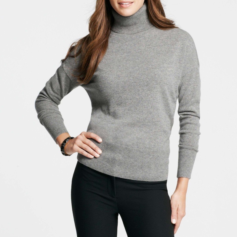 100% Cashmere Turtleneck Pullover Women Sexy Sweater – Sweater and Cashmere Sweater price