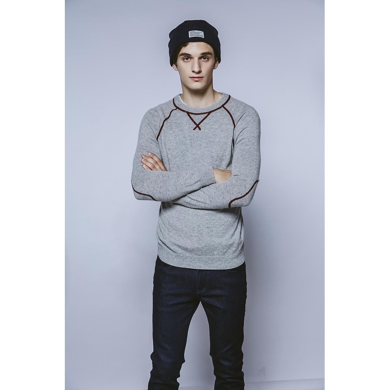 100%Cashmere Winter Round Neck Knitting Men Sweater Jumper – Sweater and Men Sweater price