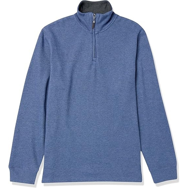 Men S Quarter-Zip Pullover Casual Rib Sweater – Men Sweater and Rib Sweater price