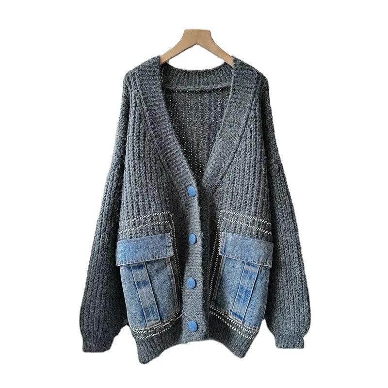 Winter Cardigan Button Knitting Cotton Wool Cashmere Sweater – Sweater and Womens Sweaters price