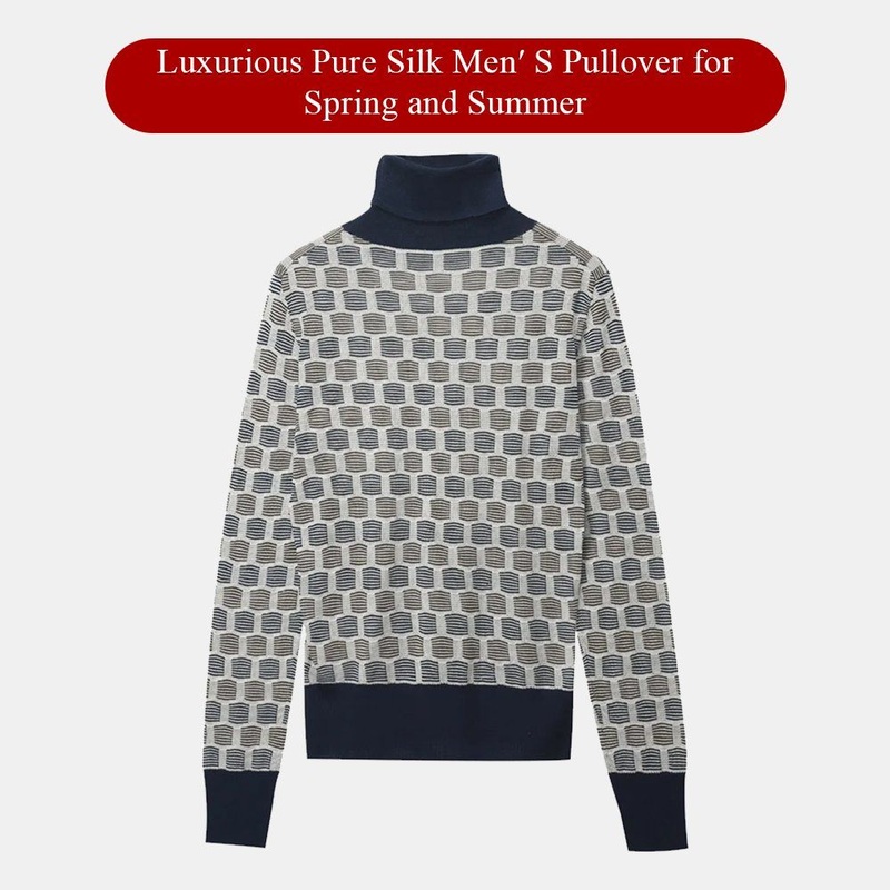 Winter Crew Neck Silk Mens Pullover Blank Knitted Casual Plain Pullover Long Sleeve Mens Sweaters – Women Pullover and Cashmere Knitwear price
