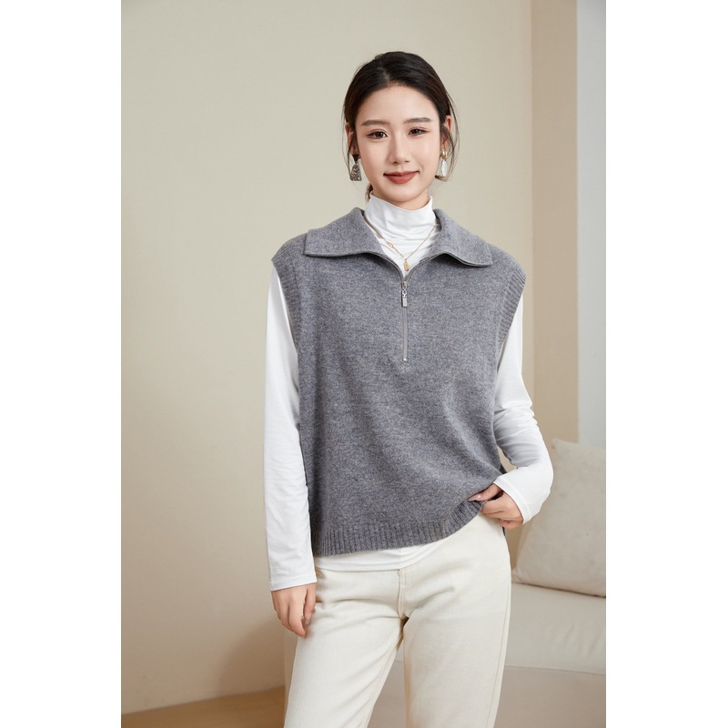 Womens Heavyweight Wool Pullover Sweater Vest Winter Clothing – Wool Sweater and Womens Sweater price