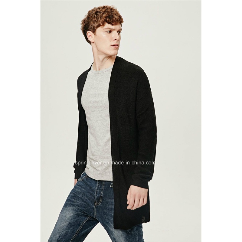 70%Acrylic 30%Wool Dropped Shoulder Men Long Cardigan – Sweater and Cardigan price