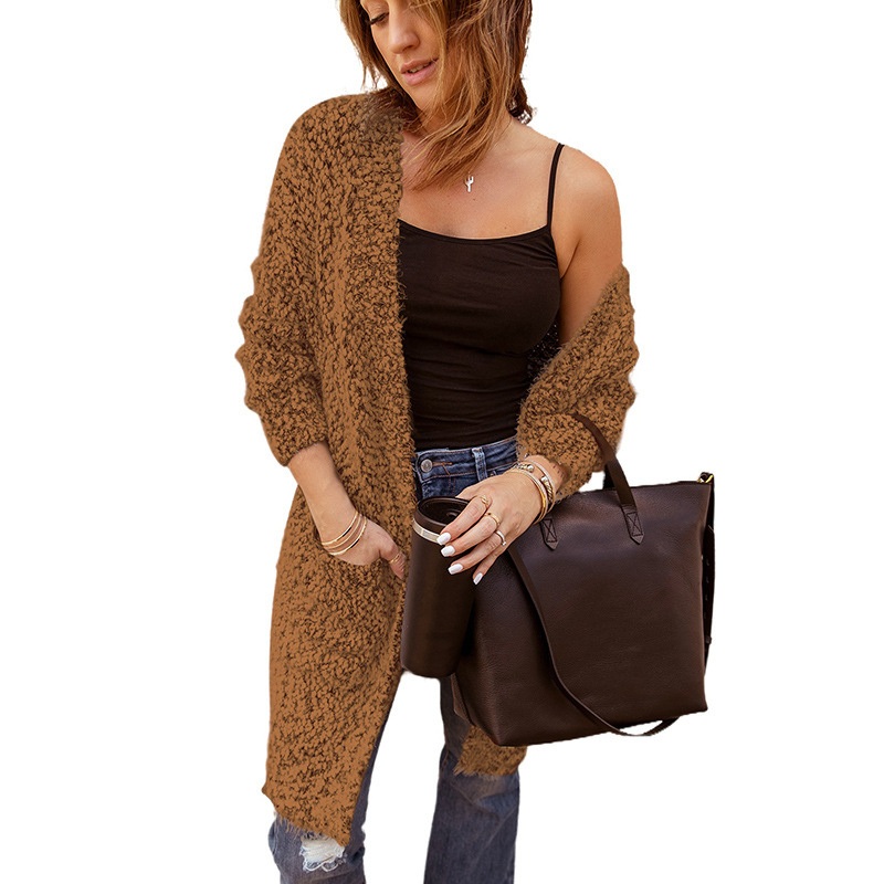 Custom Casual Winter Long Women Ladies Sweater Cardigan Coat – Knitted Custom Cardigan and Winter Cardigan Women price