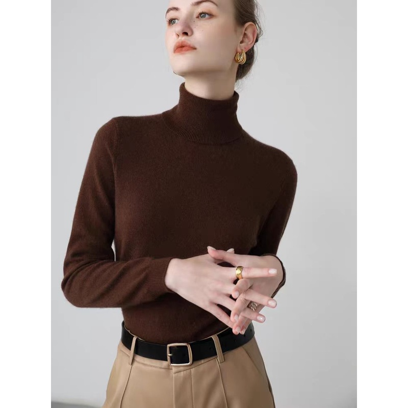 Elegant Women S Cashmere Sweaters with Stylish High Turtleneck Design – Women Sweater and Turtleneck Women Sweater price