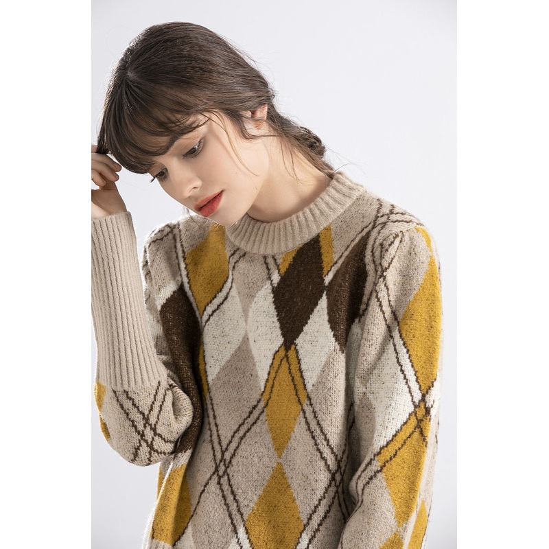Fashionable Long Sleeve Casual Sweater with Mock Neck and Anti Pilling – Fashionable Sweater and Casual Mock Neck Sweater price