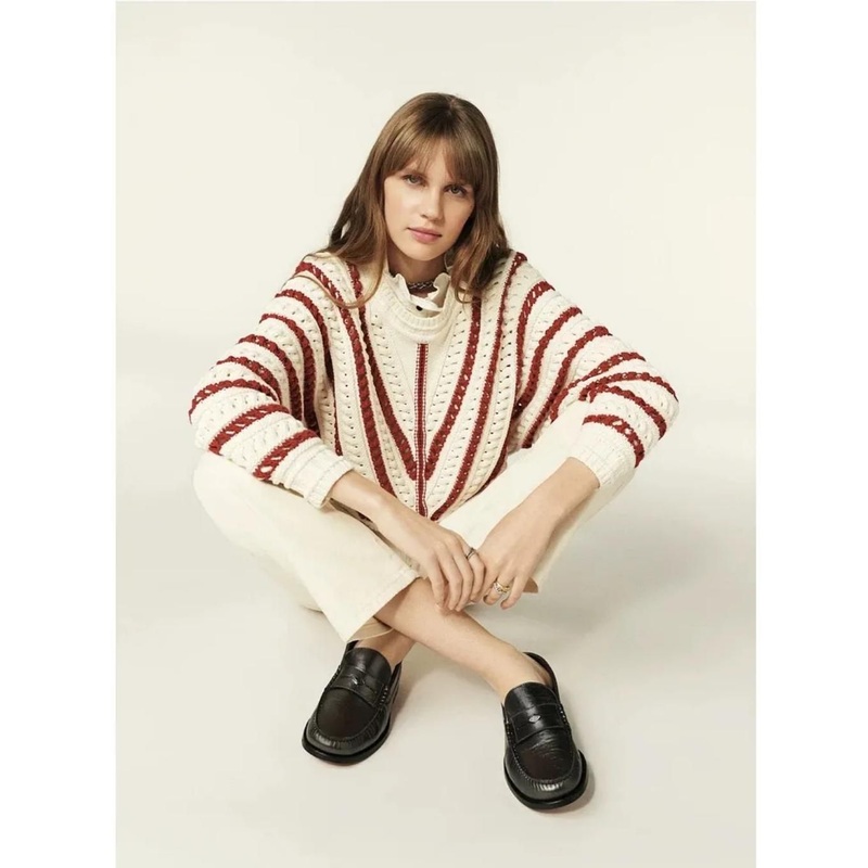 High Quality Customized Women Knitted Leisure Pull-Over Top Sweater Women V Print Knitted Sweater – Sweater and Womens Pullover Sweater price|Founded in 1997,Layois a comprehensive group company integrating the import and export business, t