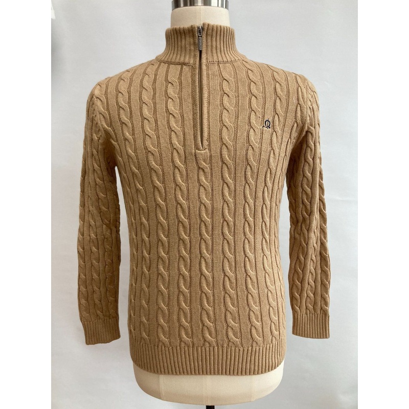 Men S Cotton Quarter Zip Puller High-Neck Jumper Sweater – Men Sweater and Long Pullover Sweater price