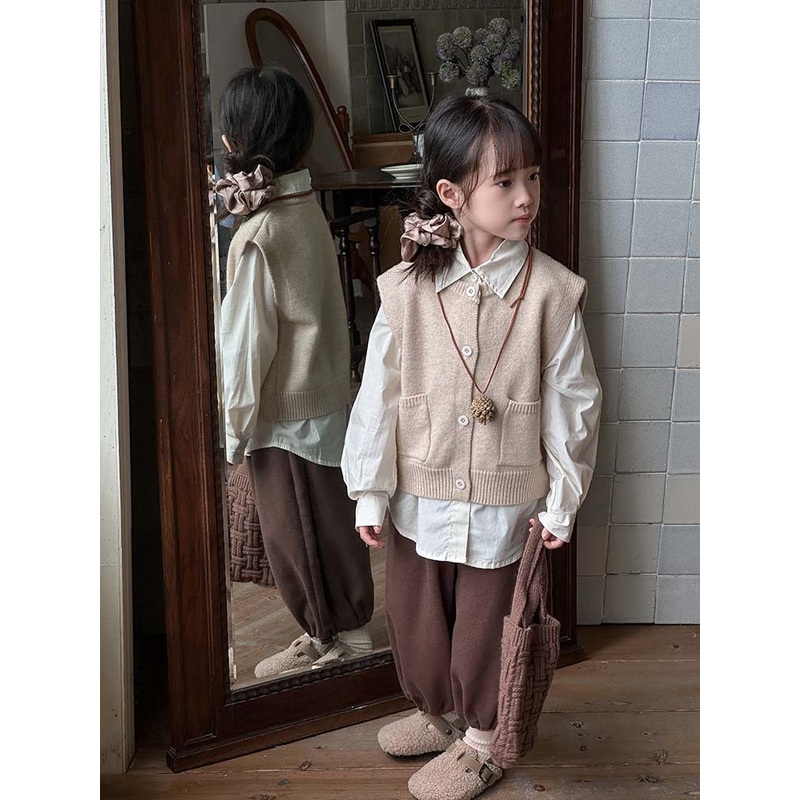 New Arrival Children Boutique Cotton Knit Wear Children Girls Cardigan Kids Flower Embroidered Sweater – Girls Embroidery Flower Sweater and Gril Cardigan price