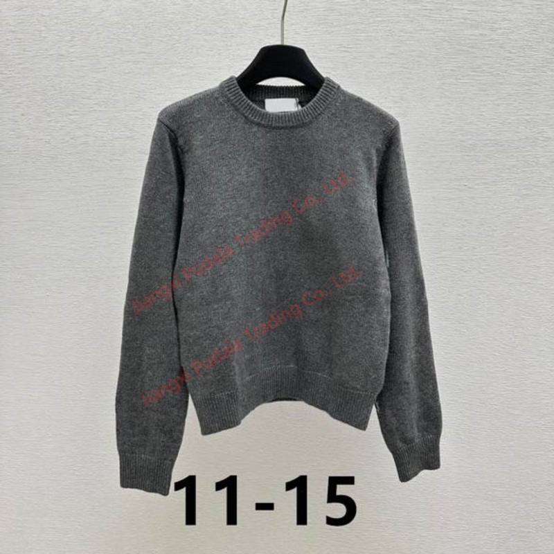 Wholesale Women Top Long Sleeve Half High Collar Wool Warm Pullover Sweater Lady Clothing – Sweater and 1: 1 Sweater price