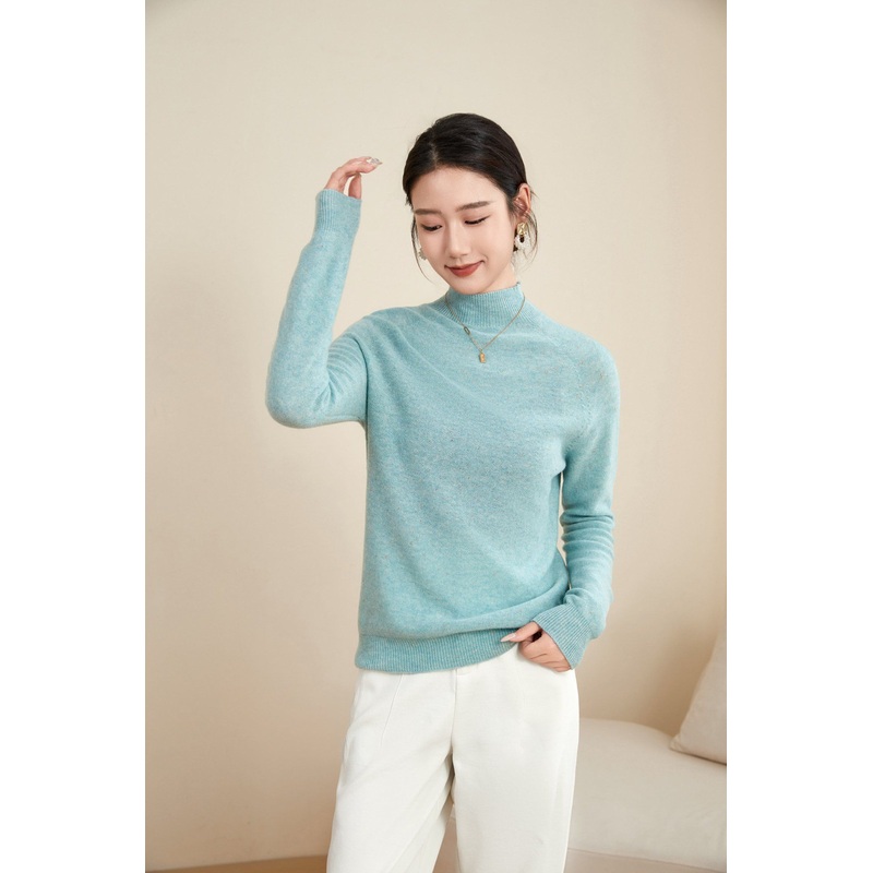 Womens Solid Color Elegant Light Pullover Sweater 91% Wool – Wool Sweater and Womens Sweater price