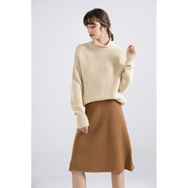 Anti Pilling High Neck Sleeve Pullover Jumper Sweater for All Seasons – All Seasons Sweater and High Neck Pullover Sweater price
