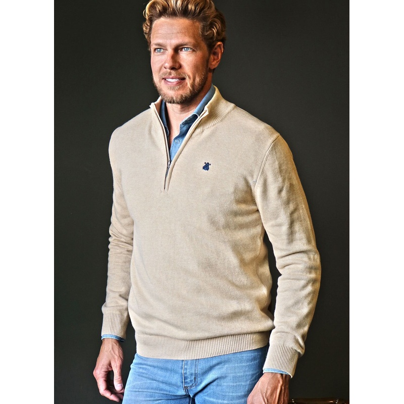 Fashion Apparel Mens 100%Cotton Knitted Pullover Sweater with Zipper – Men Sweater and Fashion Sweater price