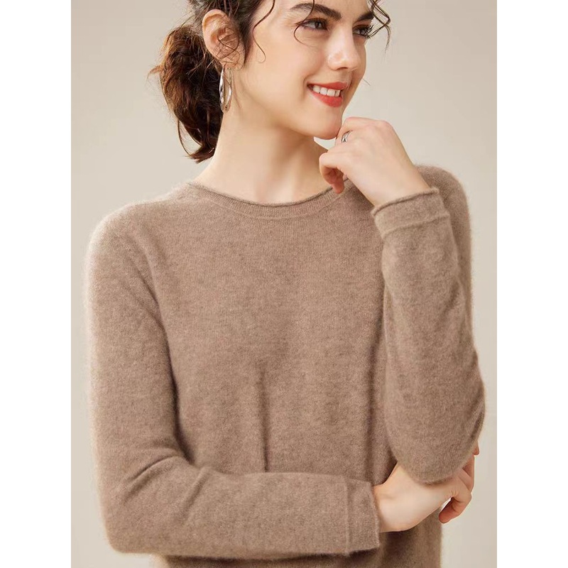 Lightweight Knit Effortless Timeless Crew Neck Ribbon Trim Women S Long Sleeve Sweater – Women Sweater and Turtleneck Women Sweater price