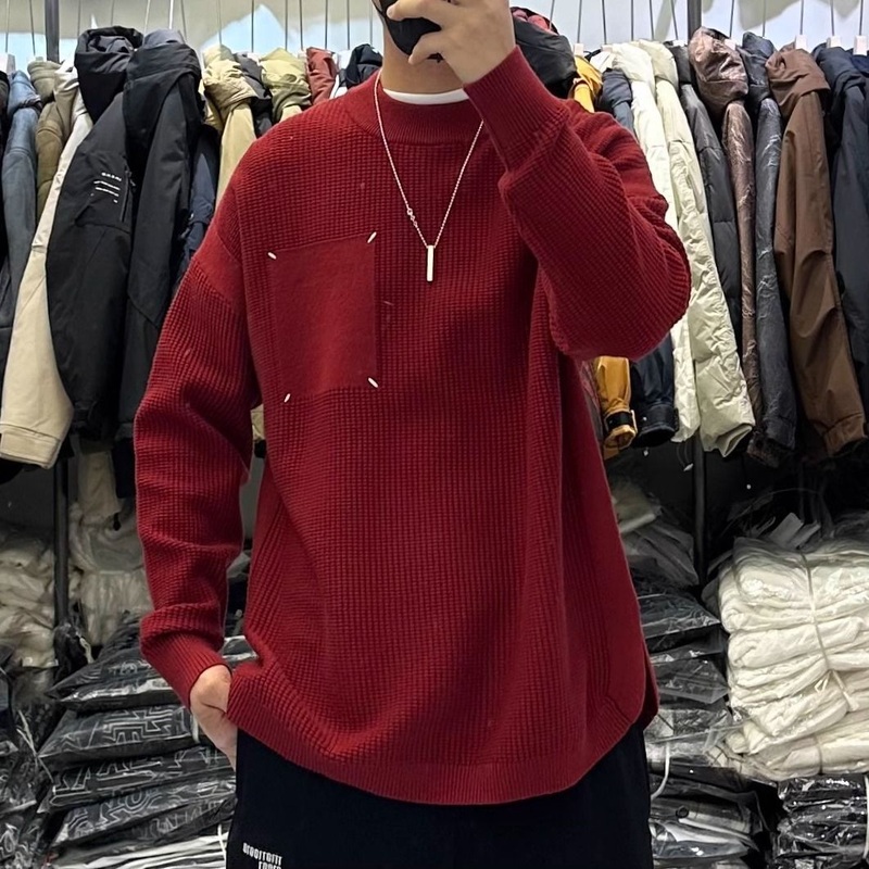 Nnr Colorful Men Kint Sweater with Fashion Pocket Winter Autumn Style – Men Sweater and Sweater price