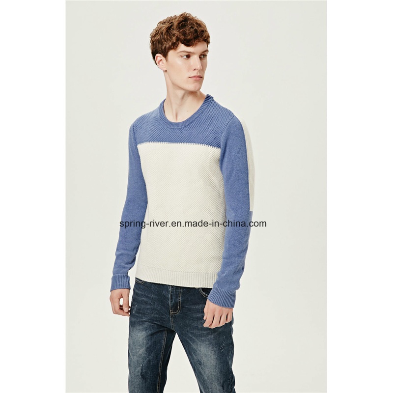 Nylon Lambswool Round Neck Knit Sweater for Men – Sweater and Fashion Clothing price