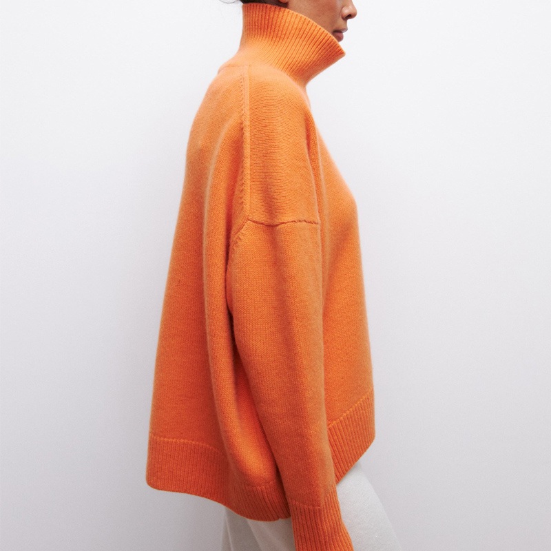 Soft and Stretchy High Neck Sweater in Vibrant Colors, Multi-Colored Viscose High Neck Sweater for All Seasons, No MOQ – High Neck Sweater and Vibrant Colors Sweater price