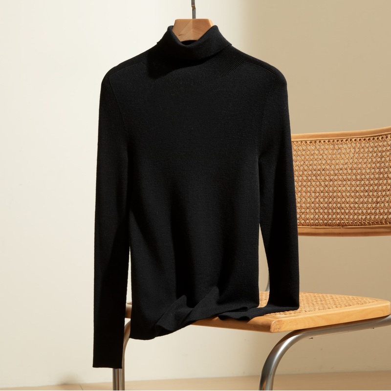 Winter Womens Turtleneck Base Layer 100% Luxurious Merino Wool – Wool Sweater and Womens Sweater price