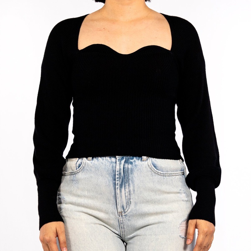 Womens Sexy Square Neck Pullover Sweater Bottom Shirt Fall Knitwear – Crop Sweater and Crop Top price