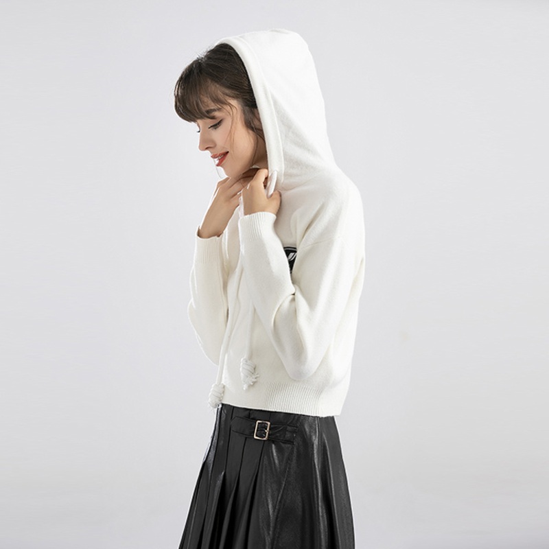 Cozy Women Hooded Sweater Durable Yarn Dye Pullover for Everyday Wear – Cozy Pullover and Hooded Pullover price