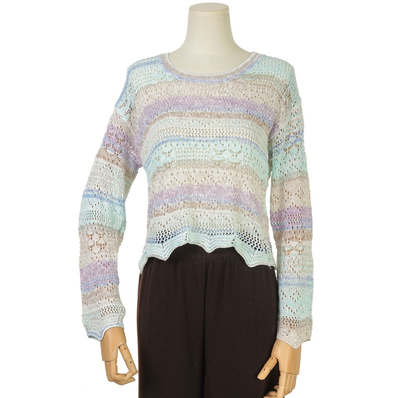 Stylish Rainbow Knit Sequin Sweater for Women Long Sleeve for Summer – Stylish Sweater and Colorful Knit Sweater Women price