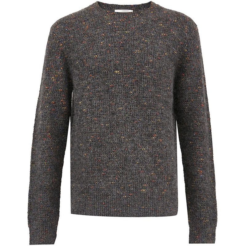 Winter Mohair Mens Warm Pullover Mix Colour Crewneck Long Sleeve Sweater – Sweater and Men Sweater price