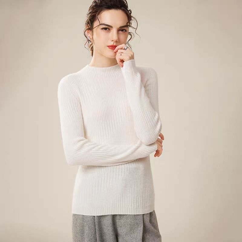 Women Sweater Viscose Polyamide Fashion Knitwear Pullover Clothing Long Sleeve – Women Sweater and Turtleneck Women Sweater price