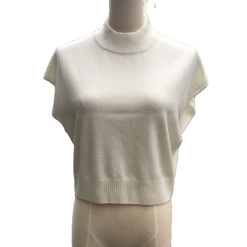 Womens Cashmere Knitting Sweater Vest Fly Sleeve Vestcoat – Merino Sweater Women Sleeveless Cashmere Tops and Lightweight Merino Sweater price