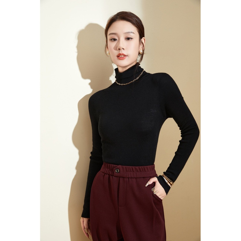 Womens Premium Merino Wool Jersey Knitted Pullover Top – Wool Sweater and Womens Sweater price
