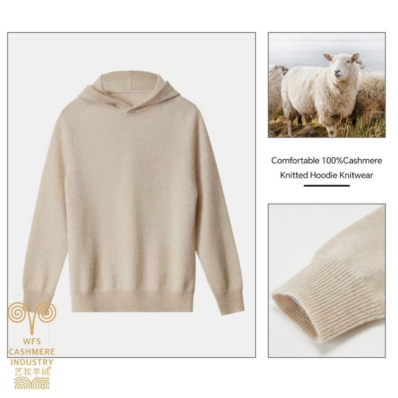 Woolen Cotton Sweater Men&rsquor; S Plush Knitwear Hoodie for Sale – Cashmere Sweaters and Hoodie price