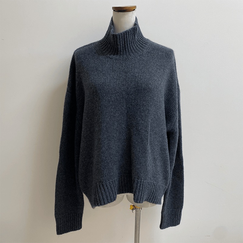 Mongolia Pullover Turtleneck 100% Pure Cashmere Sweater for Women Dama Tricot – Women Cashmere Sweater and Heavy Turtleneck Women Sweater price