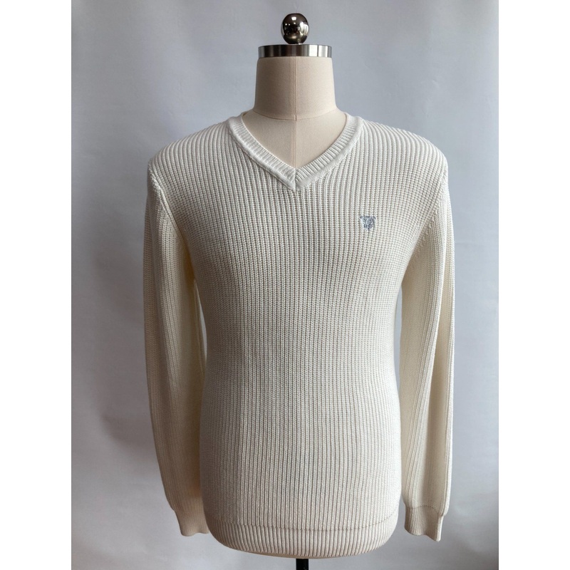 V-Neck Knitwear Men Sweater Leisure Coat Soft Winter Clothes with Embroidery – Men Sweater and Fashion Sweater price