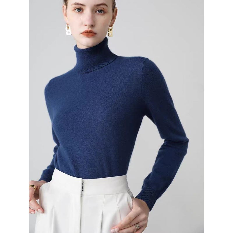 Women Viscose Soft Knit High Collar Sweater Women Soft Viscose Turtleneck Sweater Classic Fit Long Sleeve Knit for Fall – Women Sweater and Turtleneck Women Sweater price