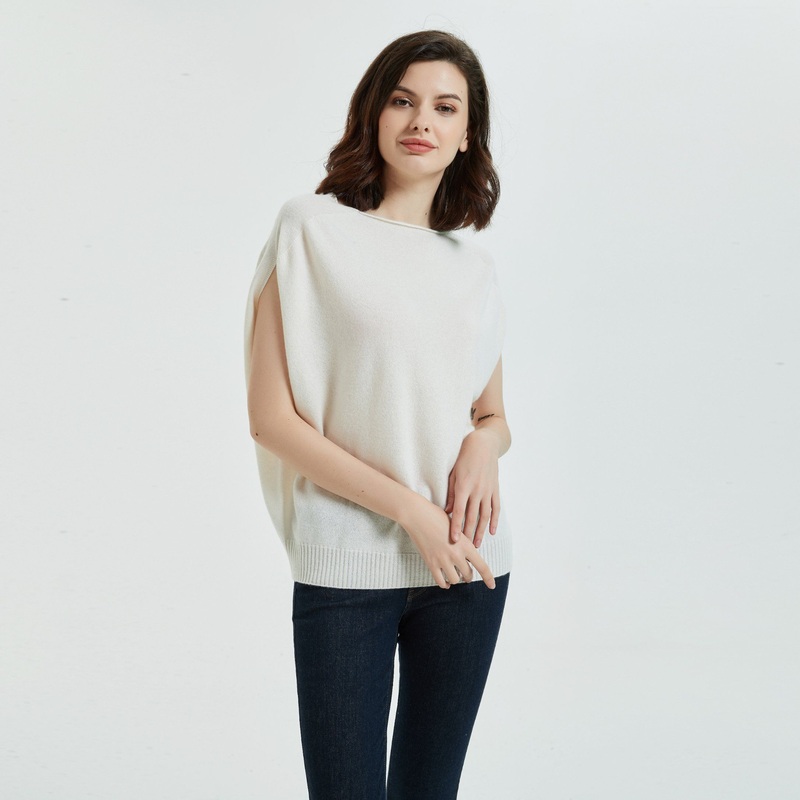 Womens Fashion Eco-Friendly 100%-Cashmere Ladies Batwing Sleeve Pullover Sweater – Cashmere Sweater and Pullover Sweater price
