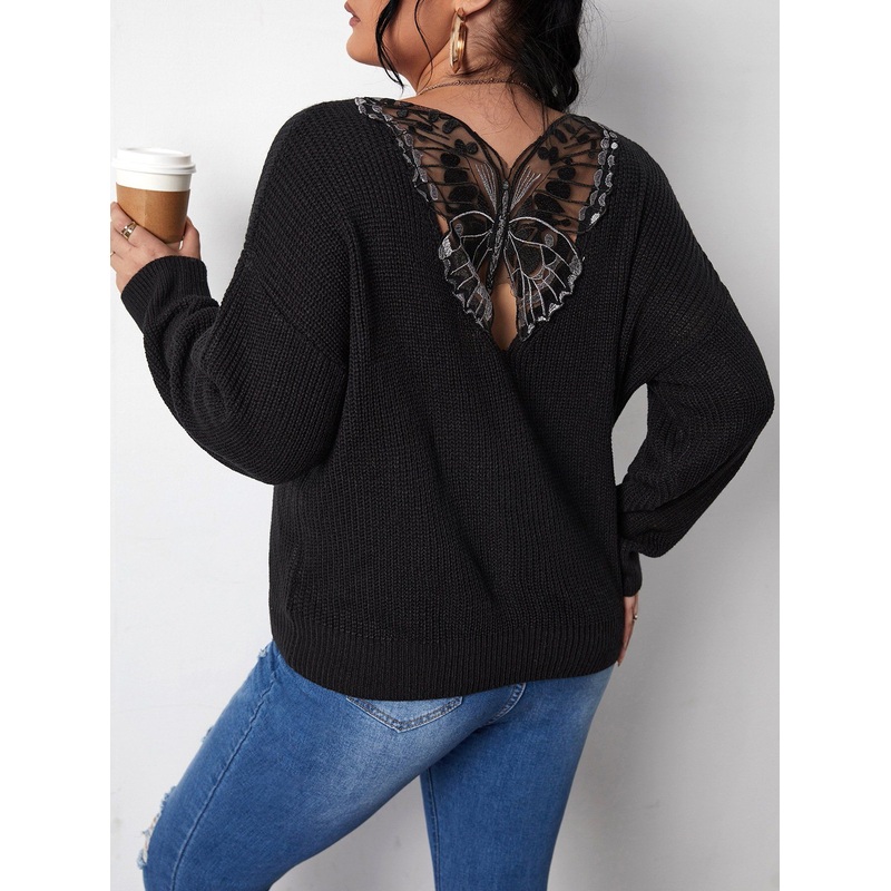 Autumn Women Cardigan Warm Knitted Embroidery Fashion Ladies Knitwear Custom Latest Women Pullover Sweater – Custom Latest Women Pullover Sweater and Women Sweater price