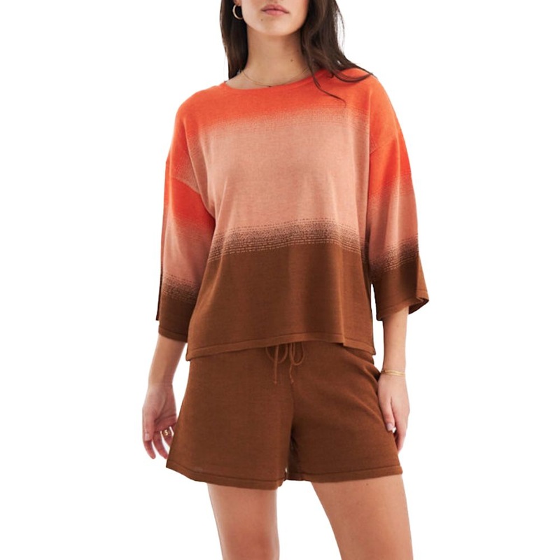 Cozy Knitted Sweater and Shorts Set for Women – Women Clothing and Knit Sweater Set price